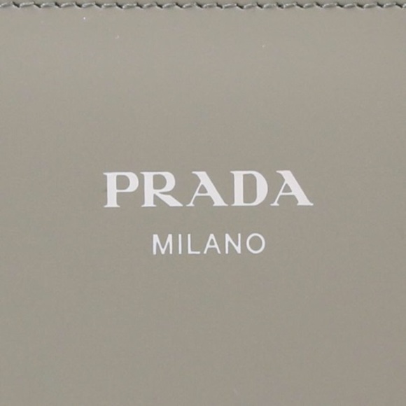 Prada Bag Tote Nylon Re-edition Grigio M MARMO - Picture 8 of 8